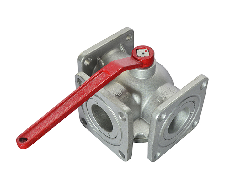 50四位三通閥門（鋁合金）