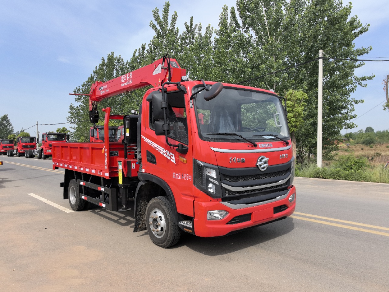 東風(fēng)華神藍(lán)牌隨車吊